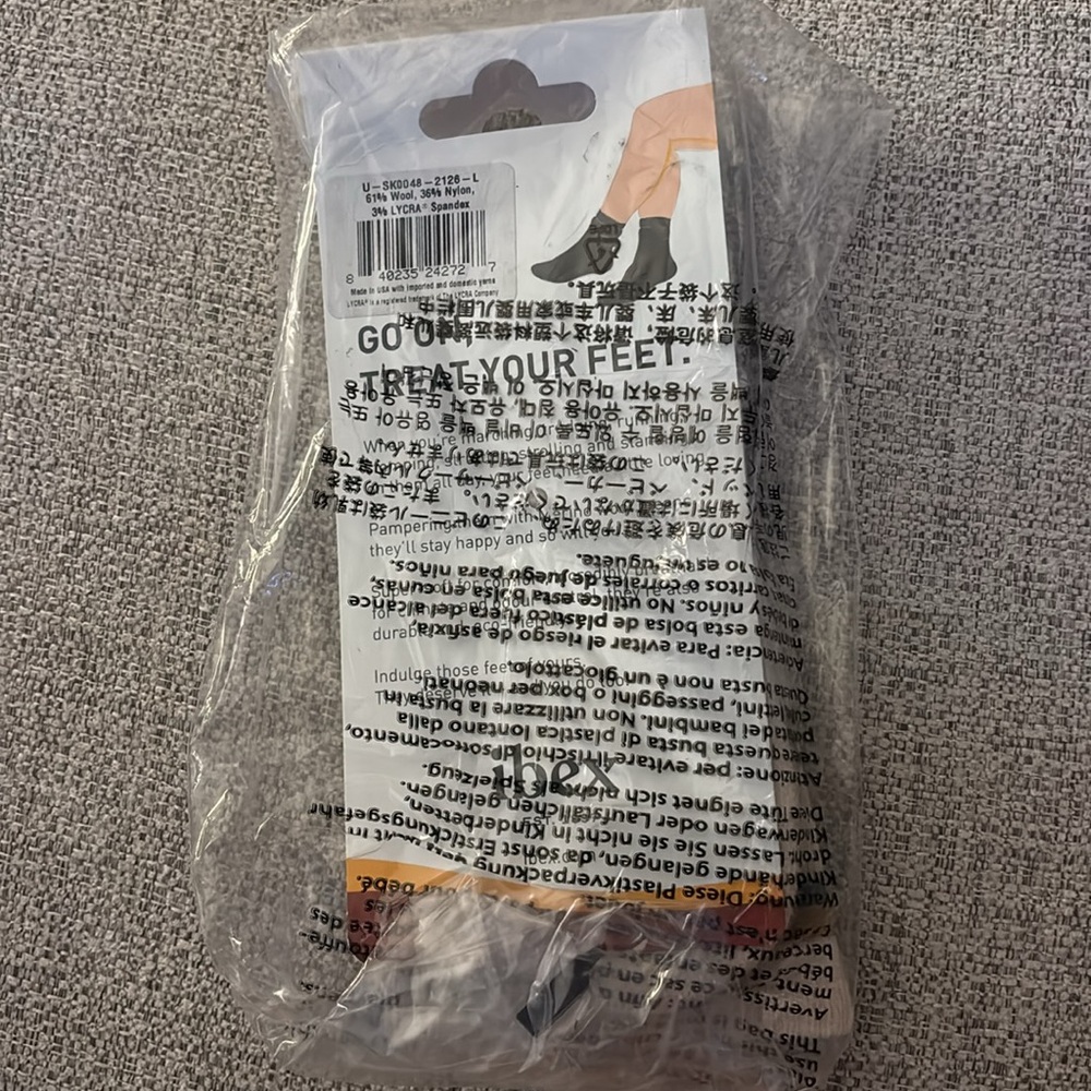 ibex Lightweight Hiking Sock - Picture 3 of 3